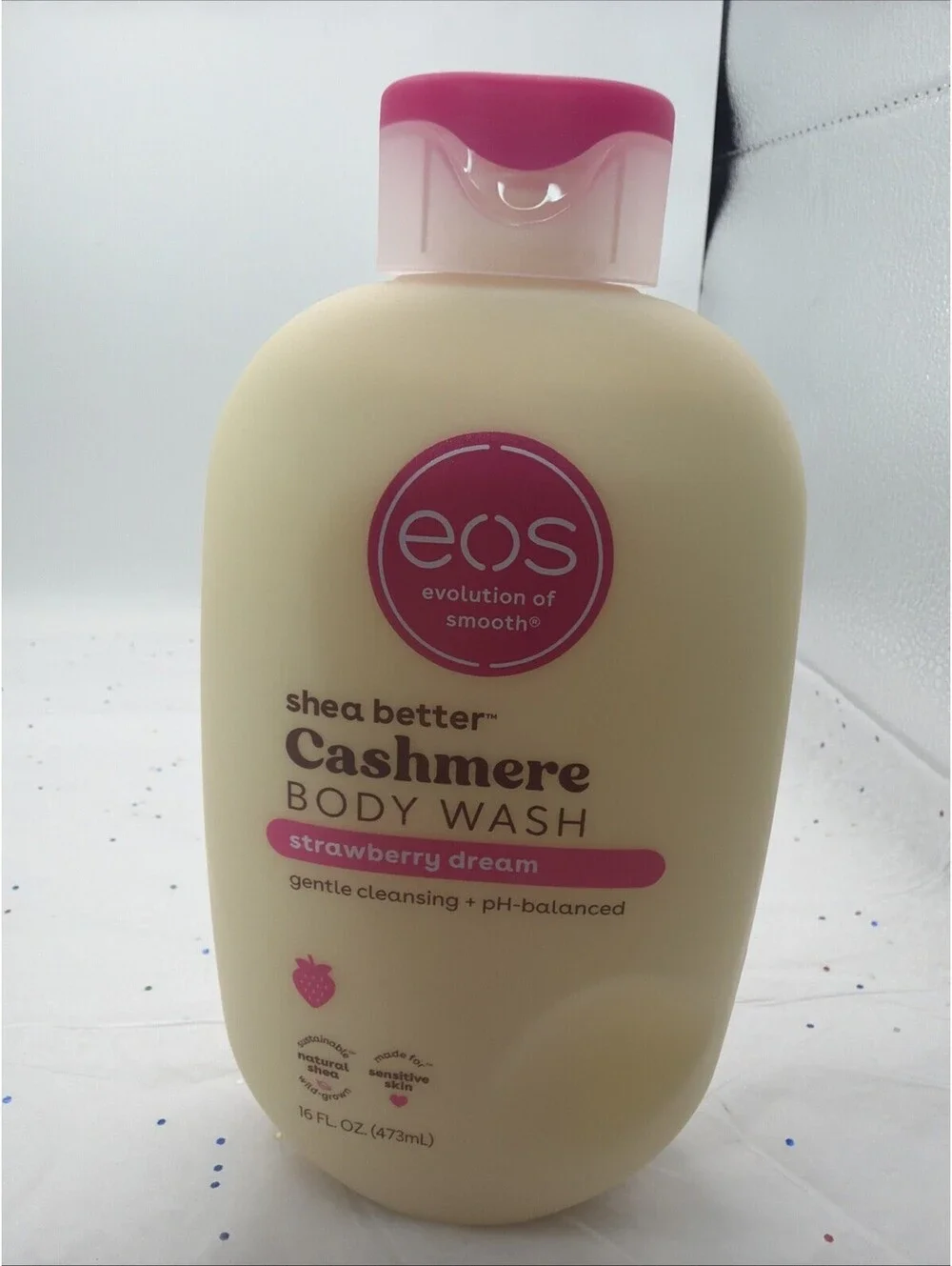 eos Cashmere Body Wash Strawberry Dreams 16 oz Shea Better Creamy Gel Wash NEW
